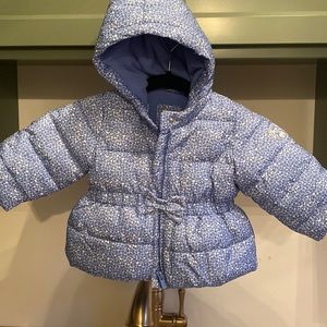Adorable like new 12-18 M puffer coat from Baby Gap